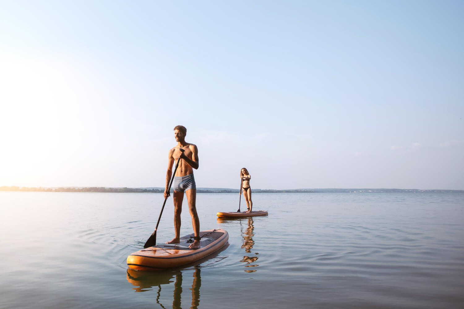 How to ride a stand up paddle board (SUP) properly